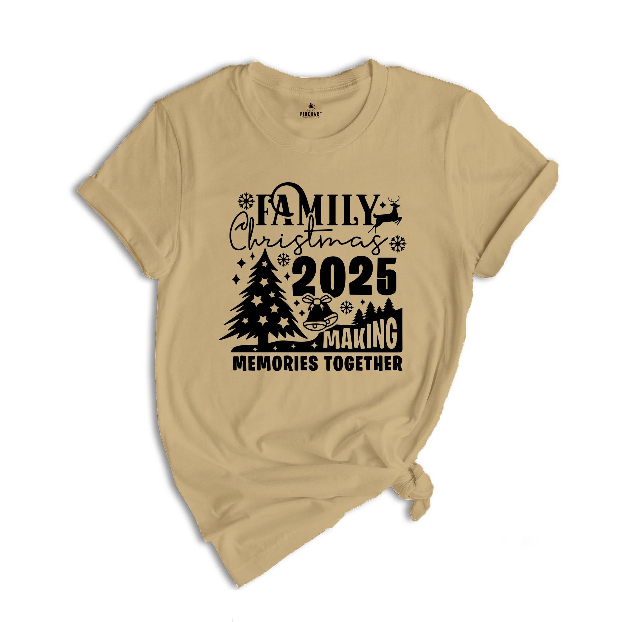 Family Christmas 2025 Shirt, Making Memories Together, Christmas Crew Shirt, Family Matching Shirt, Christmas Shirt, Holiday Shirt