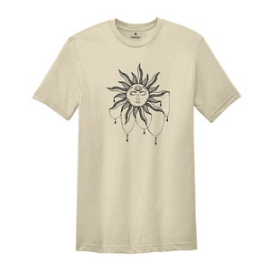 Sun Mandala Shirt, Boho Shirt, Beach shirt, Summer Shirt, Birthday Gift, Mandala T-Shirt, Boho Style Tee