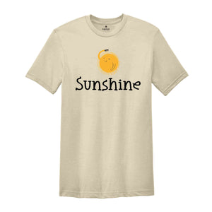 Sunshine Shirt, Summer T-shirt, Funny Sunshine Shirt, Womens Shirt, Gift For Womens, Retro Sun Shirt