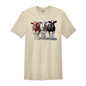 Cows Shirt, Western Shirt, Cow Lover Shirt, Funny Cow Shirt, Farm Lover Shirts, Farm Animal Shirt, Animal Lover Shirt