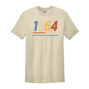 1964 Classic T-Shirt, Vintage Birthday Shirt, Vintage 1964 Shirt, 60th Birthday Shirt, 60th Birthday Gifts, Vintage Tee