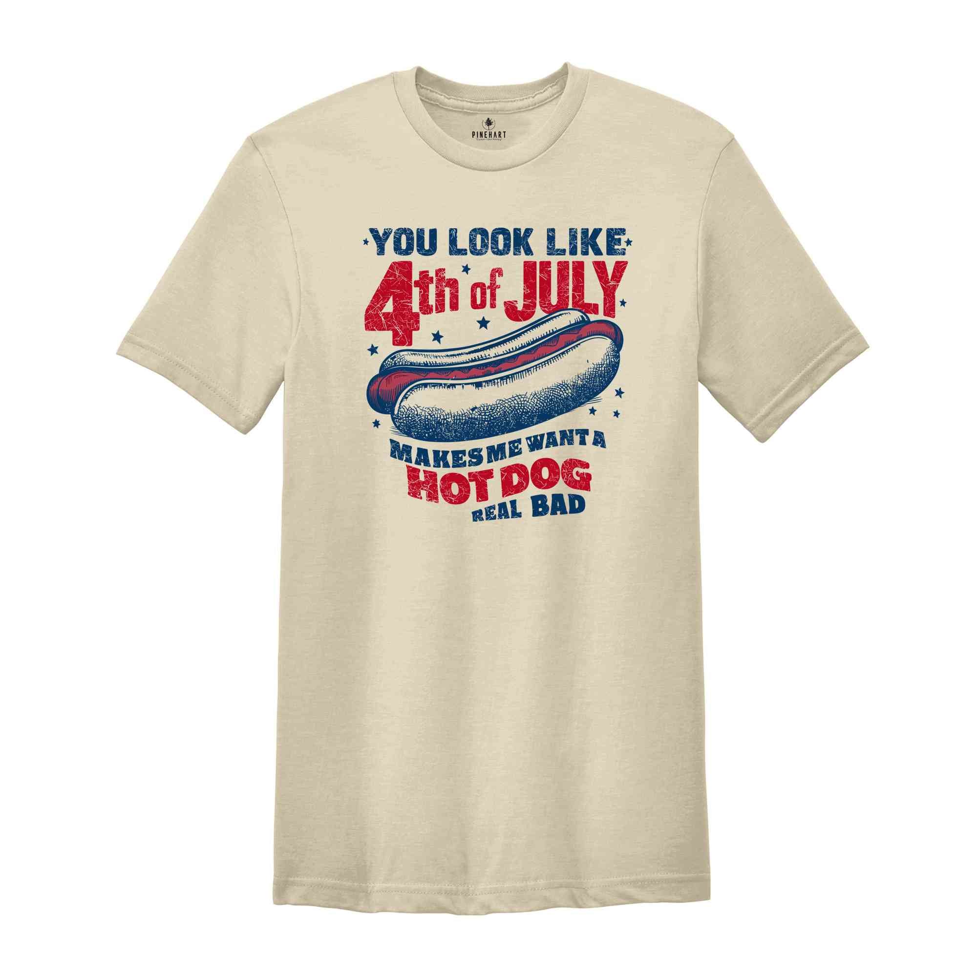 You Look Like the 4th of July Shirt, 4th of July Retro America Shirt, Independence Day Tee, Funny 4th July Shirt