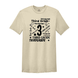 3rd Grade Shirt, Third Grade Shirt, School Team Shirt, Grade Shirt, Teacher Shirt, Grade Teacher Shirt, Teacher Life Shirt, Teacher Gift