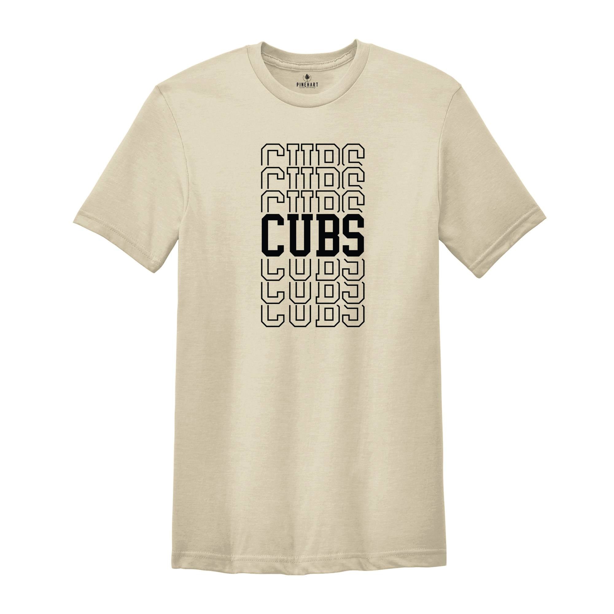 Team Mascot Shirt, Cubs Mascot Shirt, Cubs Team Spirit Shirt, Cubs Fan Shirt, Cubs School Shirt, Cubs School Spirit