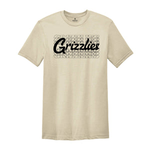 Team Mascot Shirt, Grizzlies Team Shirt, Grizzlies Team Spirit Shirt, Grizzlies Fan Shirt, Grizzlies School Shirt, Grizzlies School Spirit