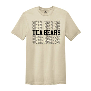 Team Mascot Shirt, Uca bears Team Shirt, Uca bears Team Spirit Shirt, Uca bears Fan Shirt, Uca bears School Shirt, Uca bears School Spirit