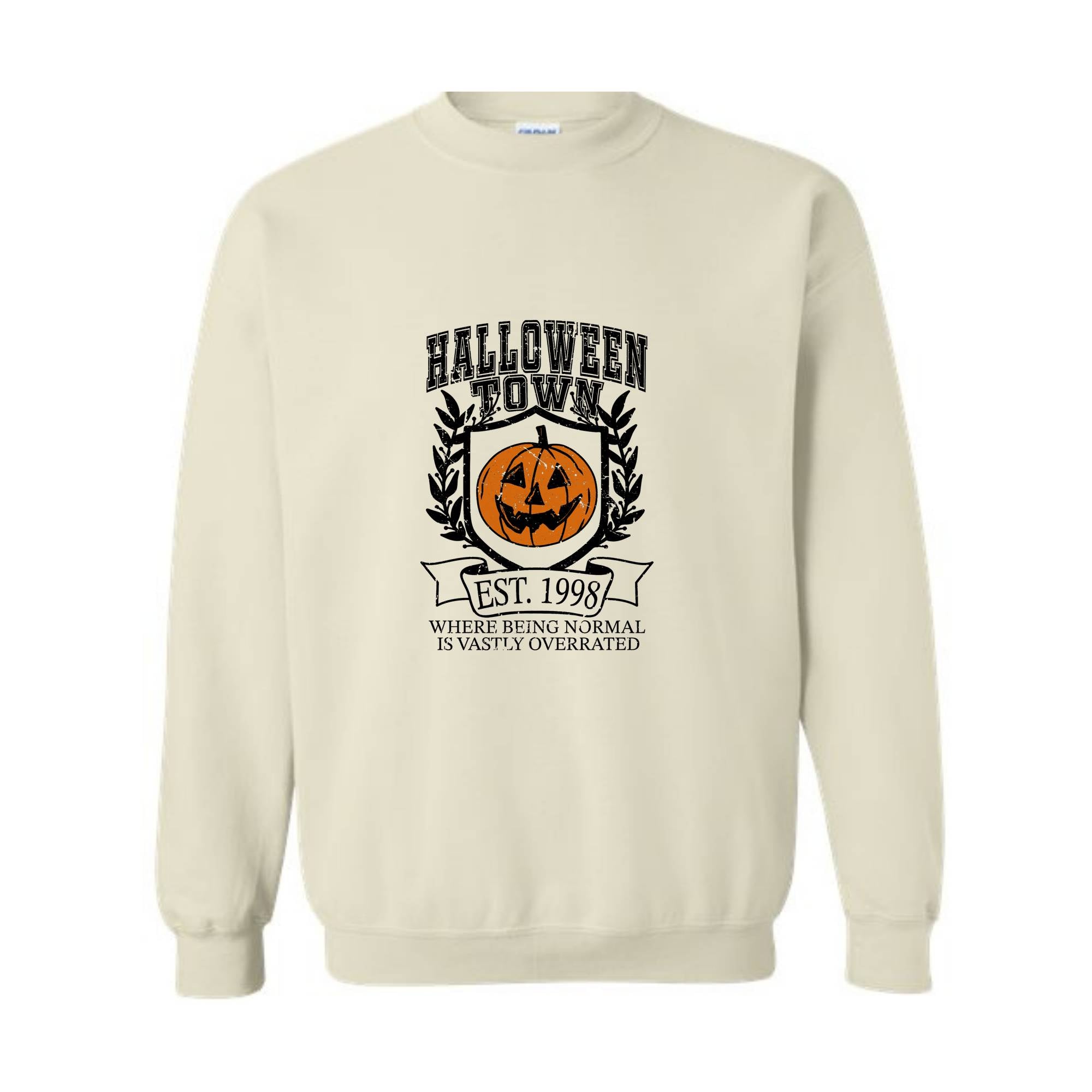 Halloween Town University Sweatshirt, Halloween Town EST 1998 Sweatshirt, Halloween Sweatshirt, Fall Sweatshirt