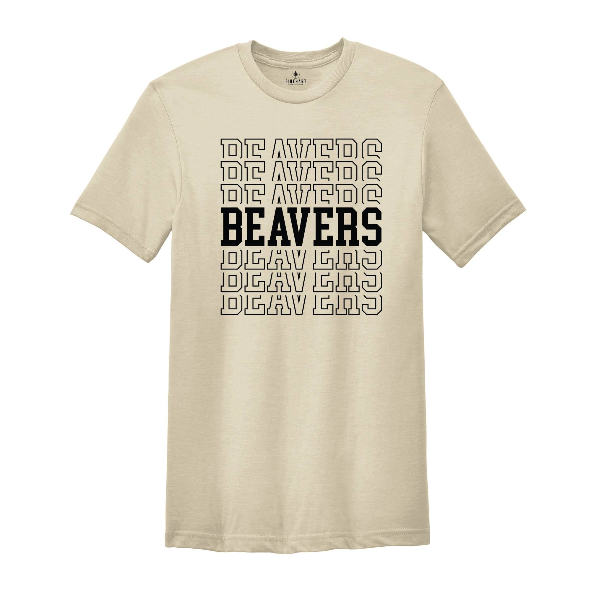 Team Mascot Shirt, Beavers Team Shirt, Beavers Team Spirit Shirt, Beavers Fan Shirt, Beavers School Shirt, Beavers School Spirit