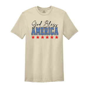 God Bless America T-Shirt, Retro America Shirt, Independence Day Tee, 4th Of July Shirt, 4th Of July Gifts