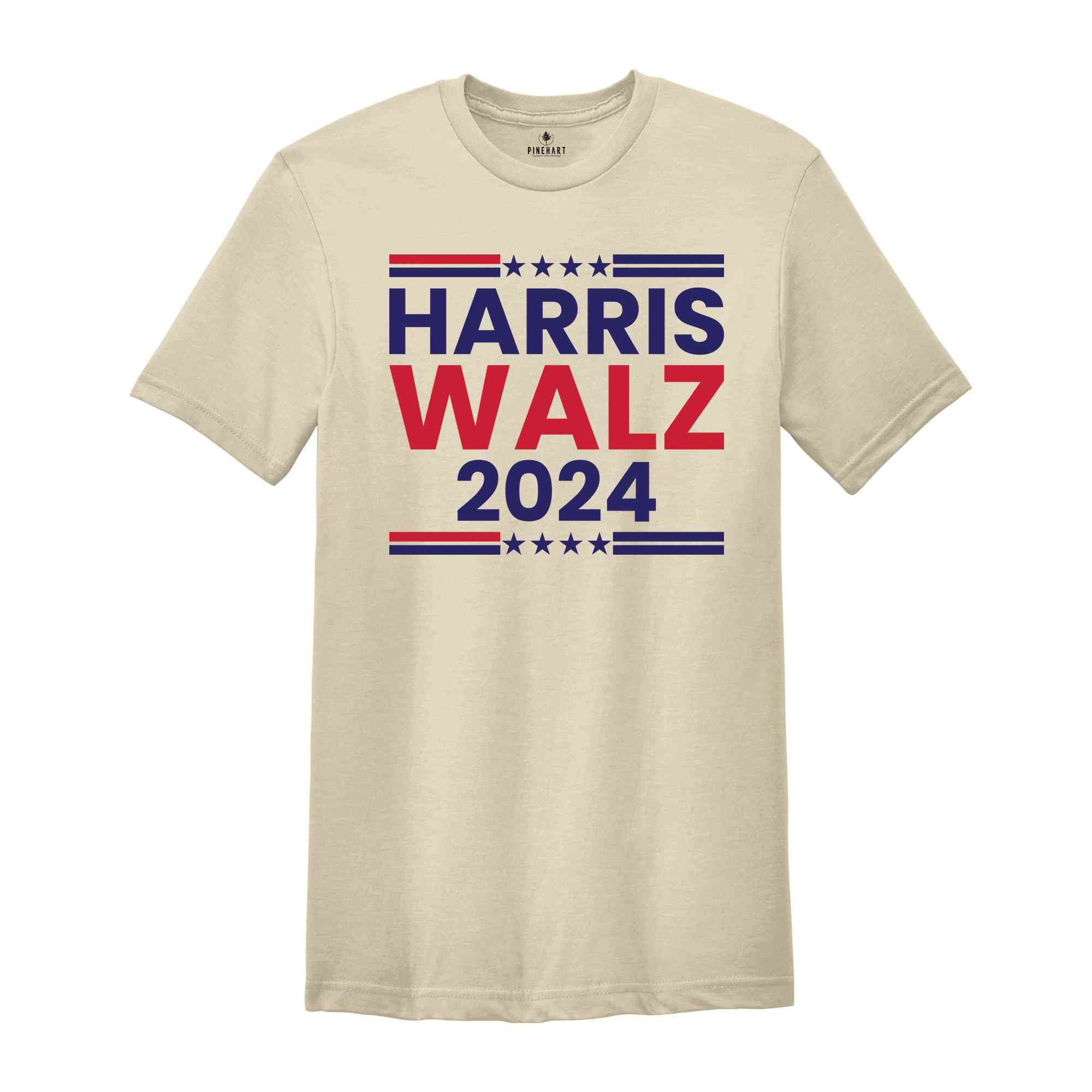 Harris Walz 2024 Shirt, Election 2024 Shirt, Kamala Harris Shirt, Tim Walz Harris Walz Shirt, Voting Shirt, Democrat Shirt, Election Shirt