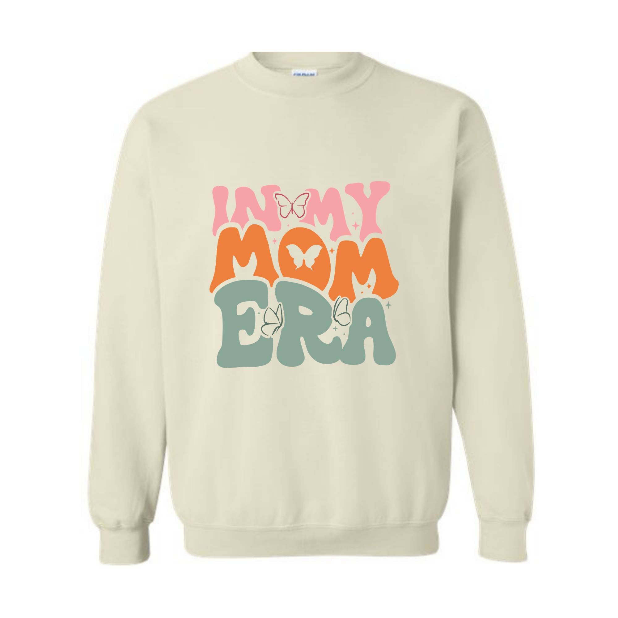 In My Mom Era Sweatshirt, Pregnancy Announcement Sweater, Cute Maternity Sweater, Expecting Mom Gift, Pregnant Mom Gift