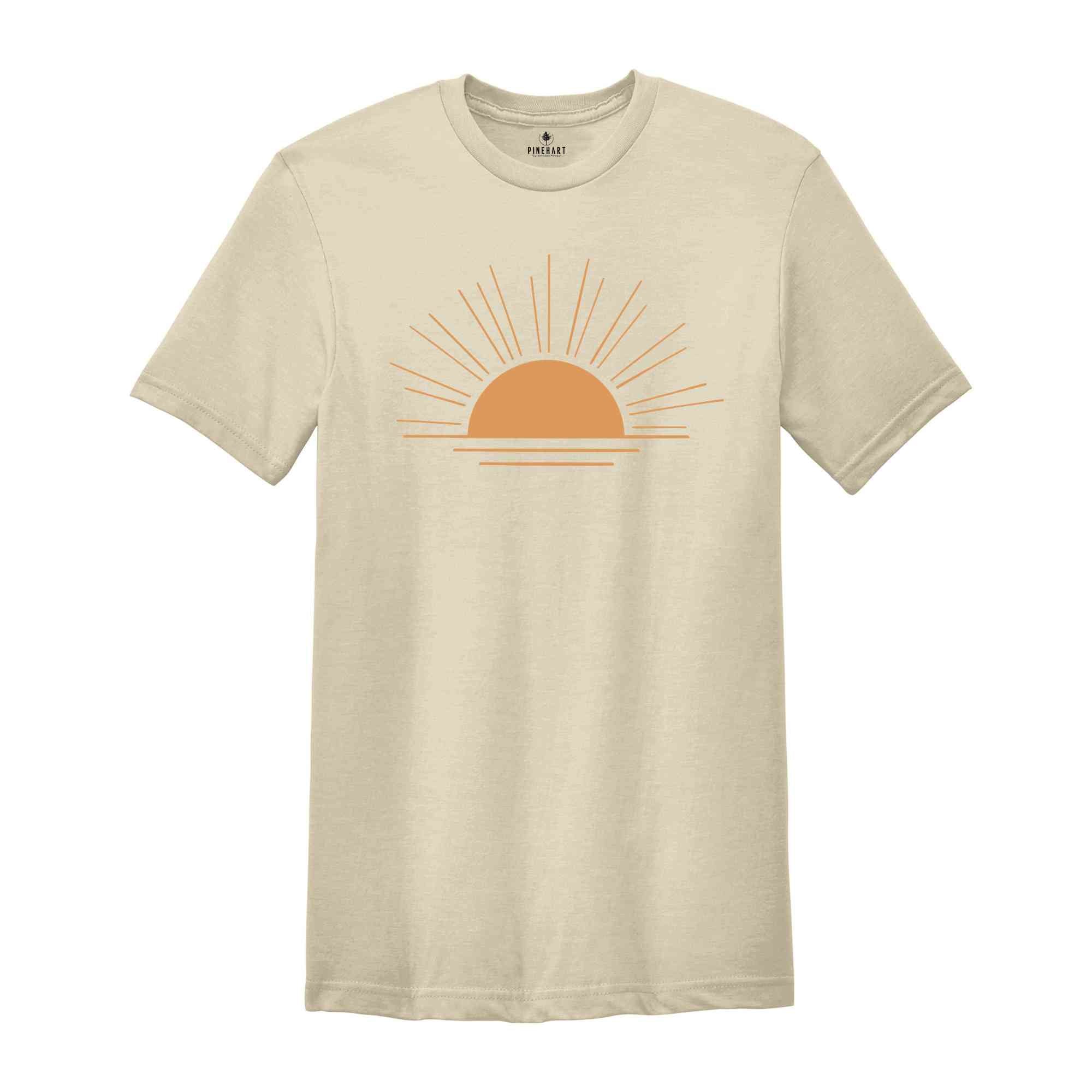 Sun Shirt, Sunshine Shirt, Summer Shirt, Beach Shirts, Summer Vibes Shirt, Positive Vibes Shirt, Sunset Shirt