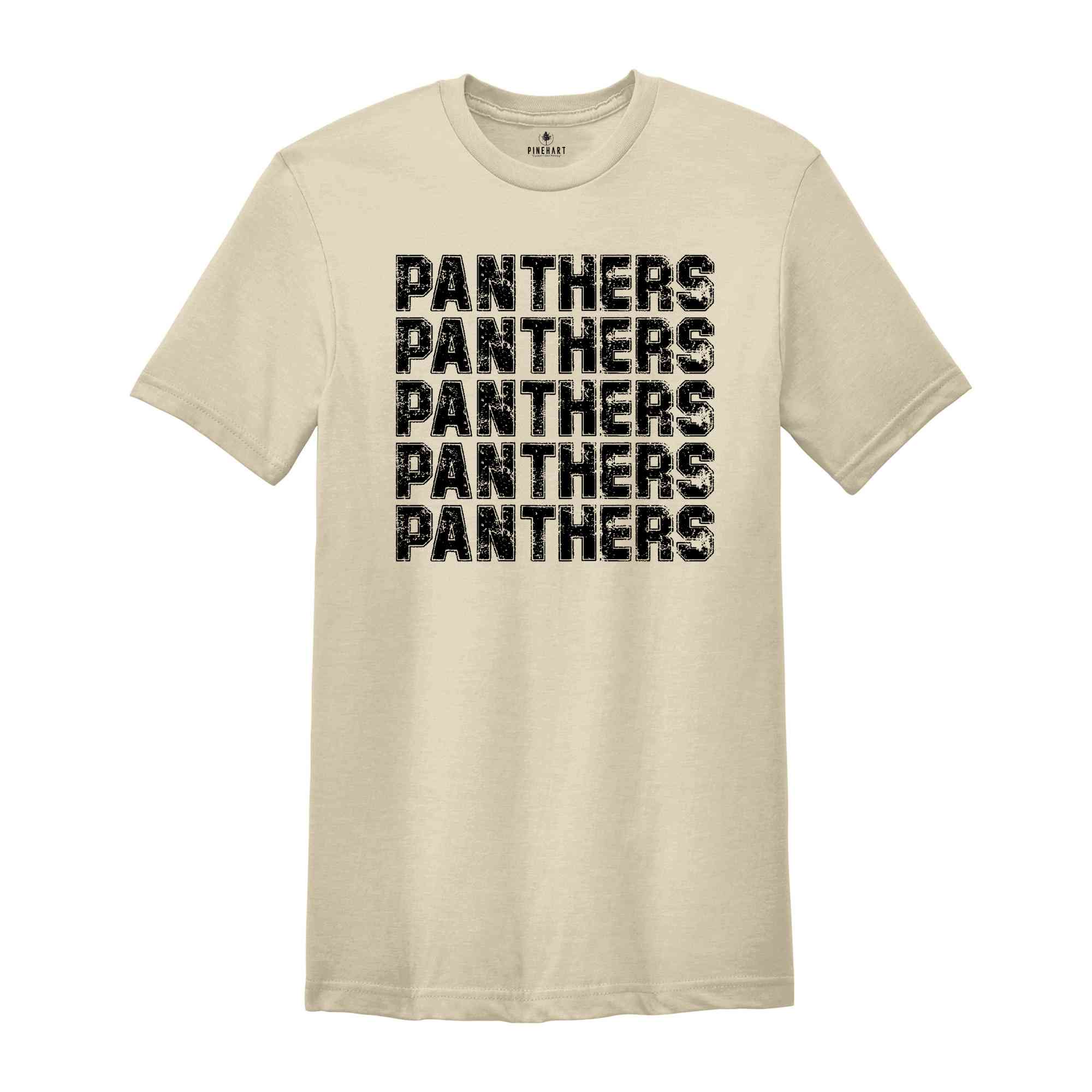 Team Mascot Shirt, Panthers Mascot Shirt, Panthers Fan Shirt, Panthers School Shirt, School Spirit Shirt, Panthers Team Shirt, Football Tee