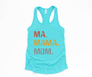 Ma Mama Mom Tank Top, Summer Tank Top, Trendy Mom Tank Tops, Mom Tank Top, Mama Tank Top, Gift for Wife