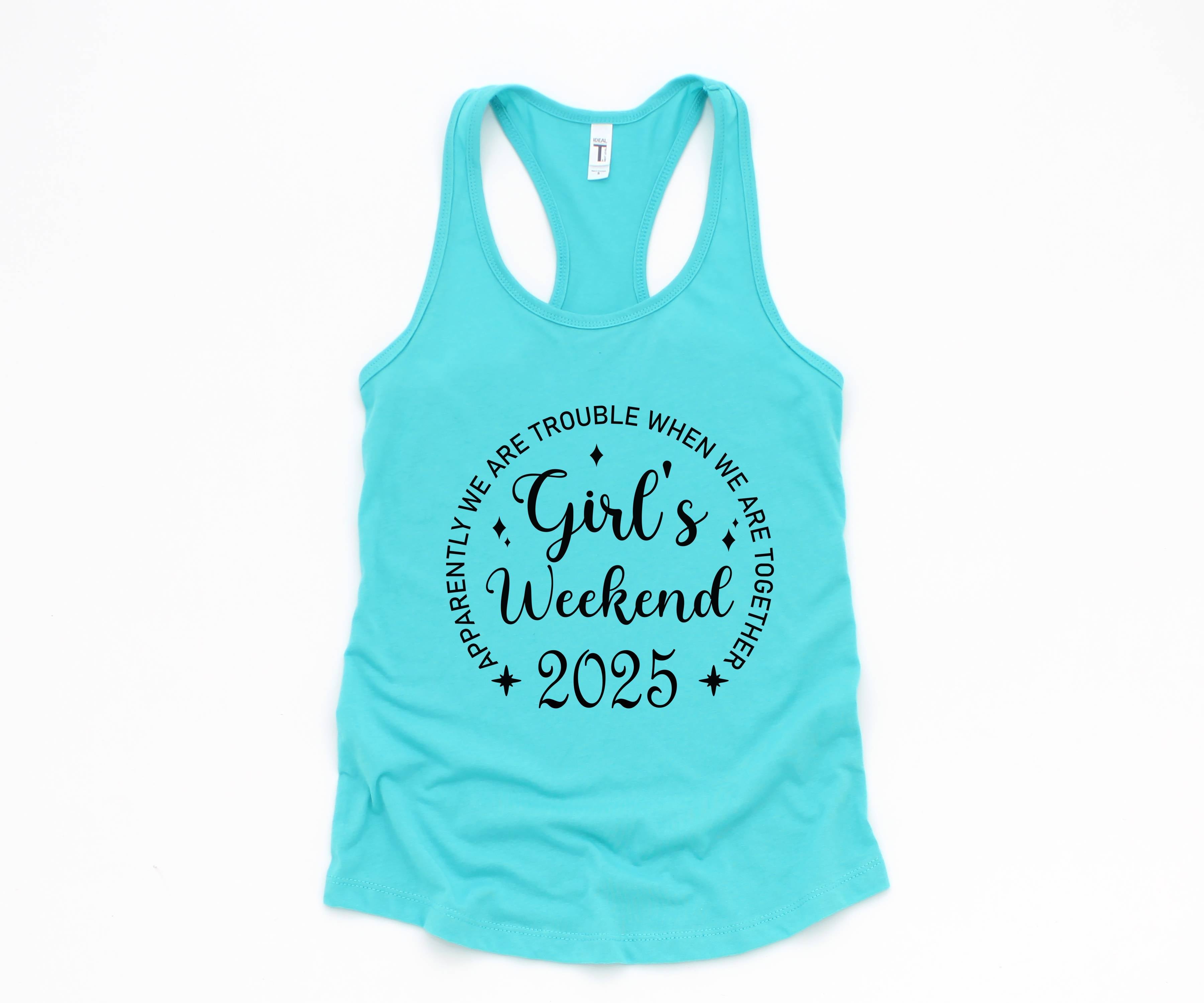 Girl's Weekend Tank Top, Girls Trip Tank Top, Girls Vacation Tank Top, Matching Girls Trip Tank Top, Funny Girls Weekend Tank, Summer Tank