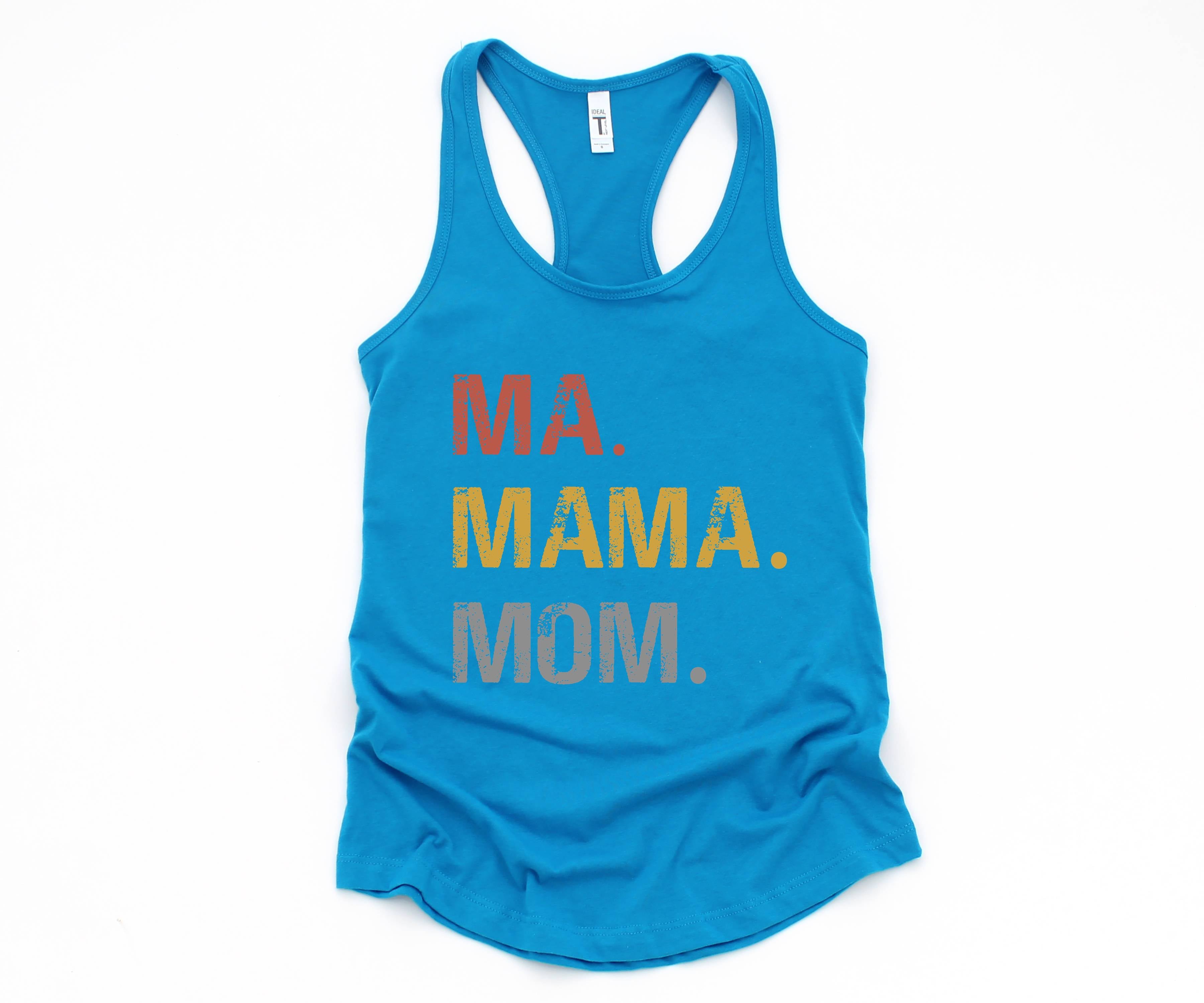 Ma Mama Mom Tank Top, Summer Tank Top, Trendy Mom Tank Tops, Mom Tank Top, Mama Tank Top, Gift for Wife