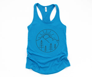 Adventure Tank Top, Adventure Tank Top, Camping Tank Top, Mountain Shirt, Hiker Tank Top, Nature Lover Tank Top, Camping Gift Tank Top