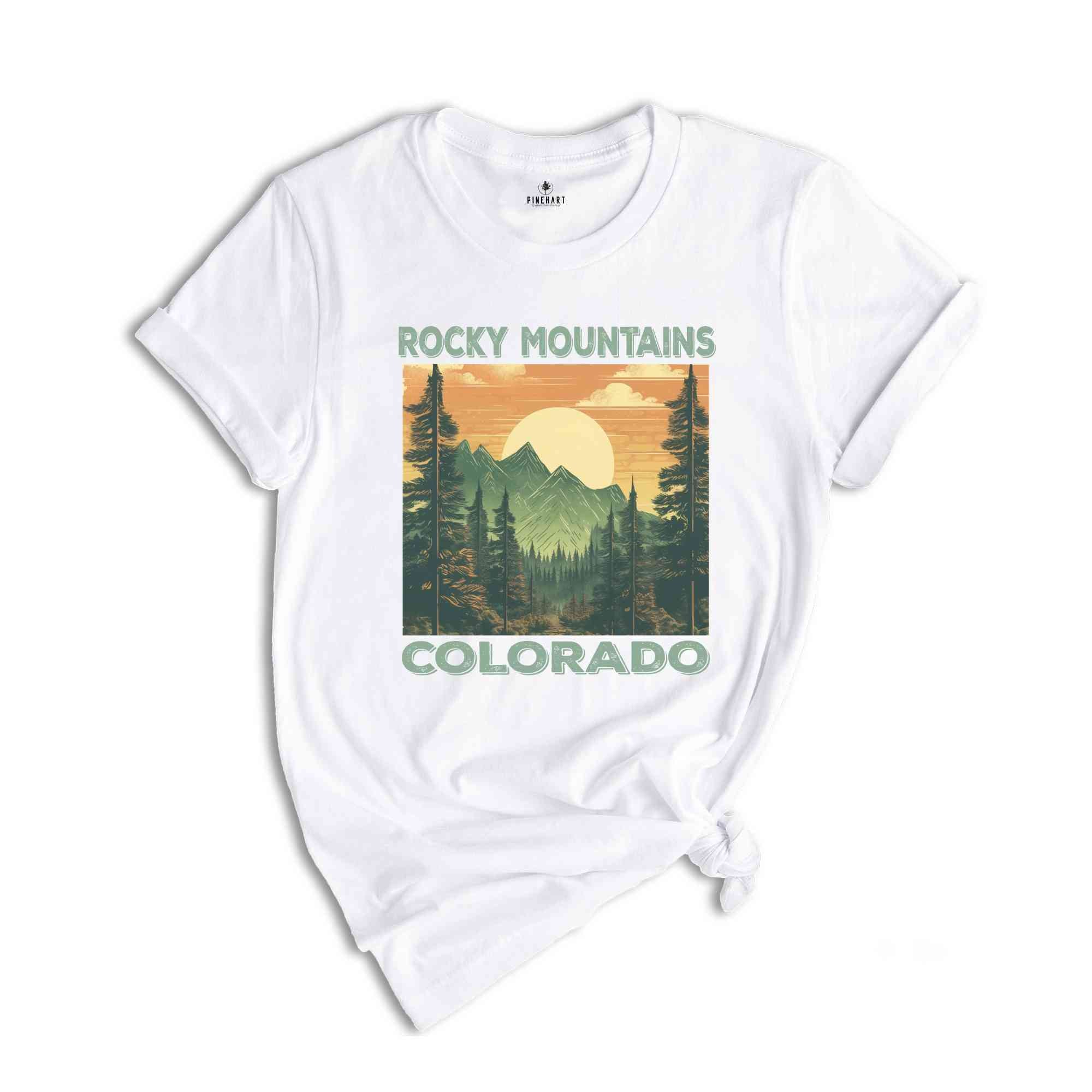 Rocky Mountains National Park Shirt, National Parks Shirt, National Park Gift, Rocky Mountains National Park, Nature Shirt, Vacation Shirt,