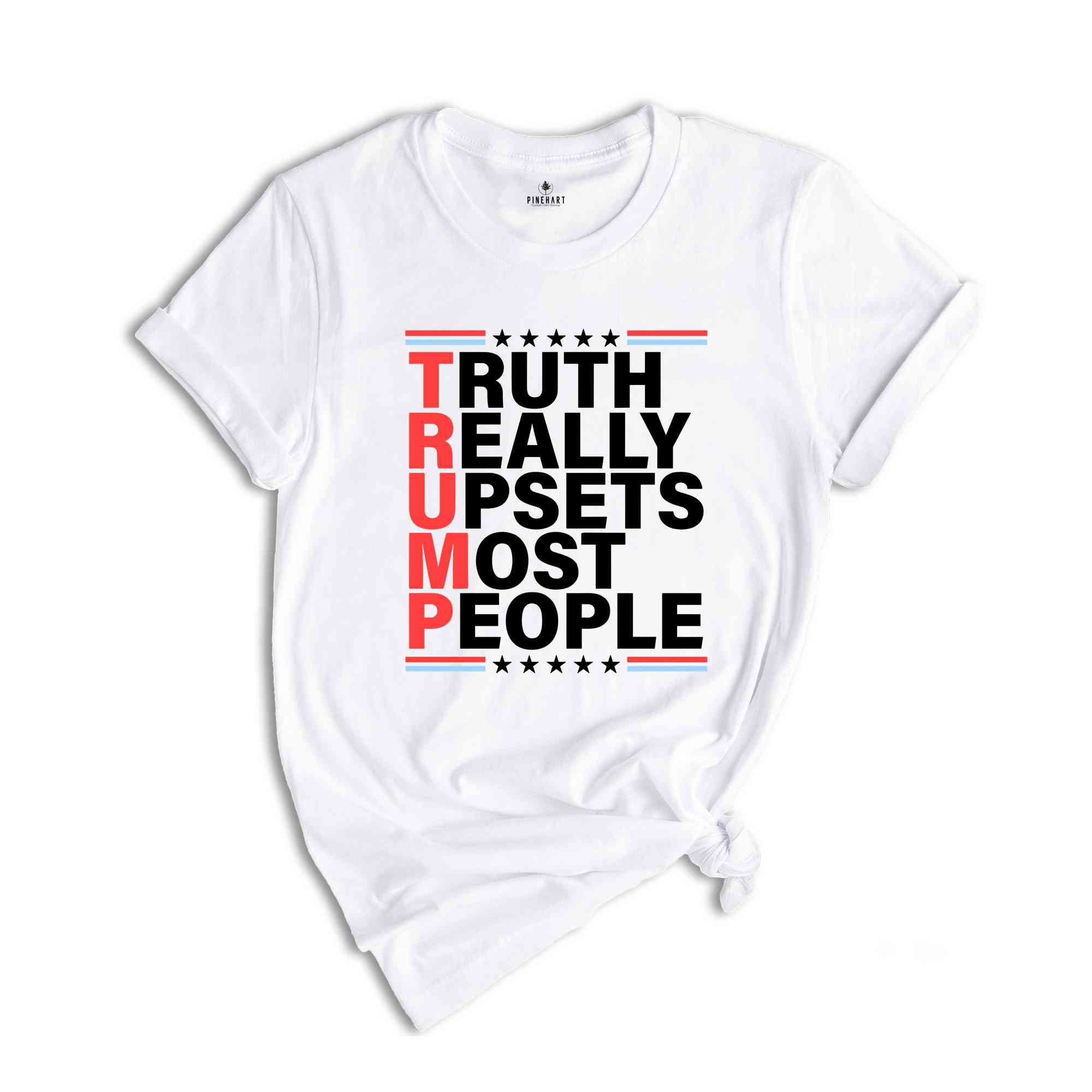 Truth Reality Upsets Most People Shirt, Election Shirt, Trump 2024, Vote For Trump Shirt, Election Day Apparel