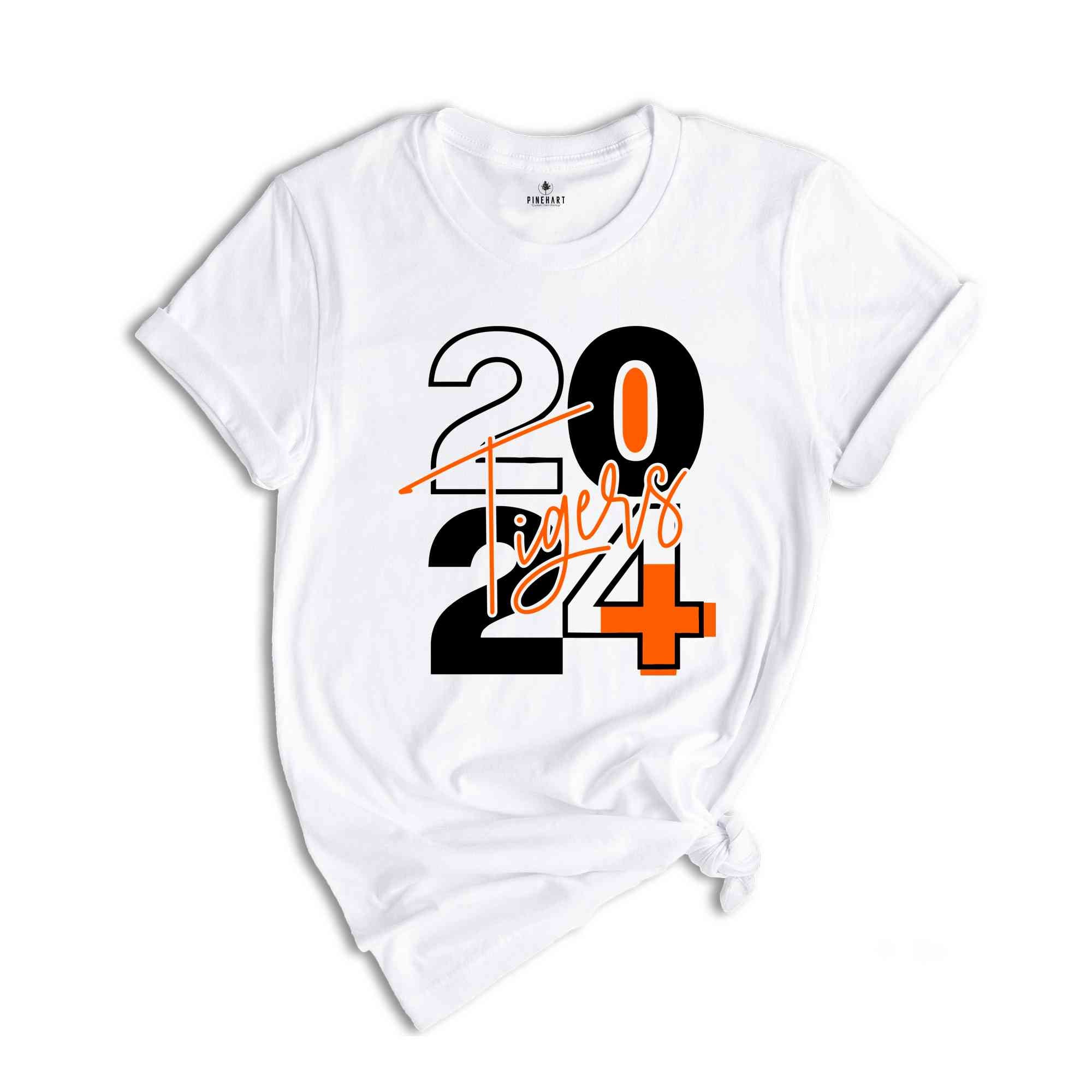 Tigers Mascot Shirt, Team Mascot Shirt, School Mascot T-Shirt, Tiger Team Spirit Shirt, Tigers School Shirt, Tigers Gift