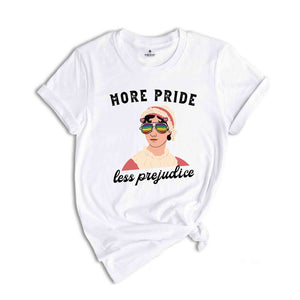 More Pride Less Prejudice Shirt, LGBTQ Tee, Groovy Pride Sweatshirt, Proud Ally T-Shirt, Pride Month Gift, Pride Ally Shirt