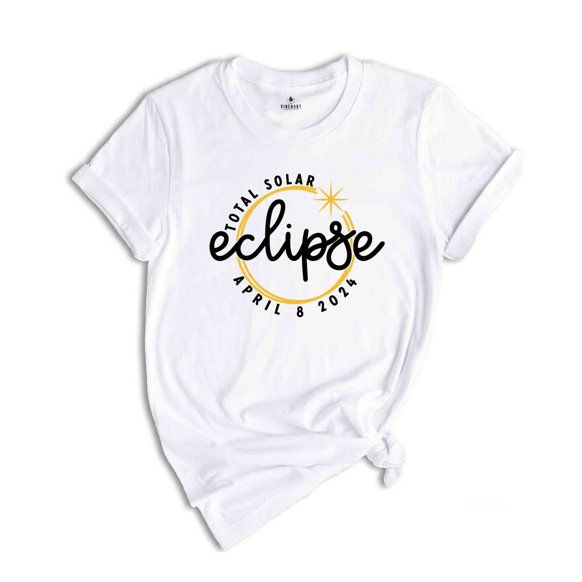 Eclipse 4-8-2024 Shirt, Total Solar Eclipse 2024 Shirt, April 8 2024 Shirt, USA Shirt, Spring Shirt, Eclipse Shirt