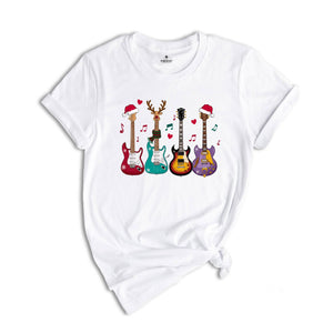 Electric Guitar Christmas Shirt, Electric Guitar Shirt, Music Christmas Shirt, Guitarist Shirt, Electric Guitarist Shirt, Musical Shirt