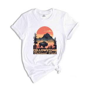 Yellowstone National Park T-Shirt, Vacation Trip Shirt, National Park Mountains Gifts, Hiking Shirts