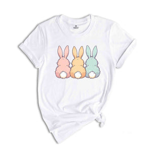 Cute Bunny Tails Shirt, Happy Easter Shirt, Easter Bunny Shirt, Rabbit Tail Shirt, Cute Easter Shirt, Bunny Lover Shirt, Easter Day Shirt