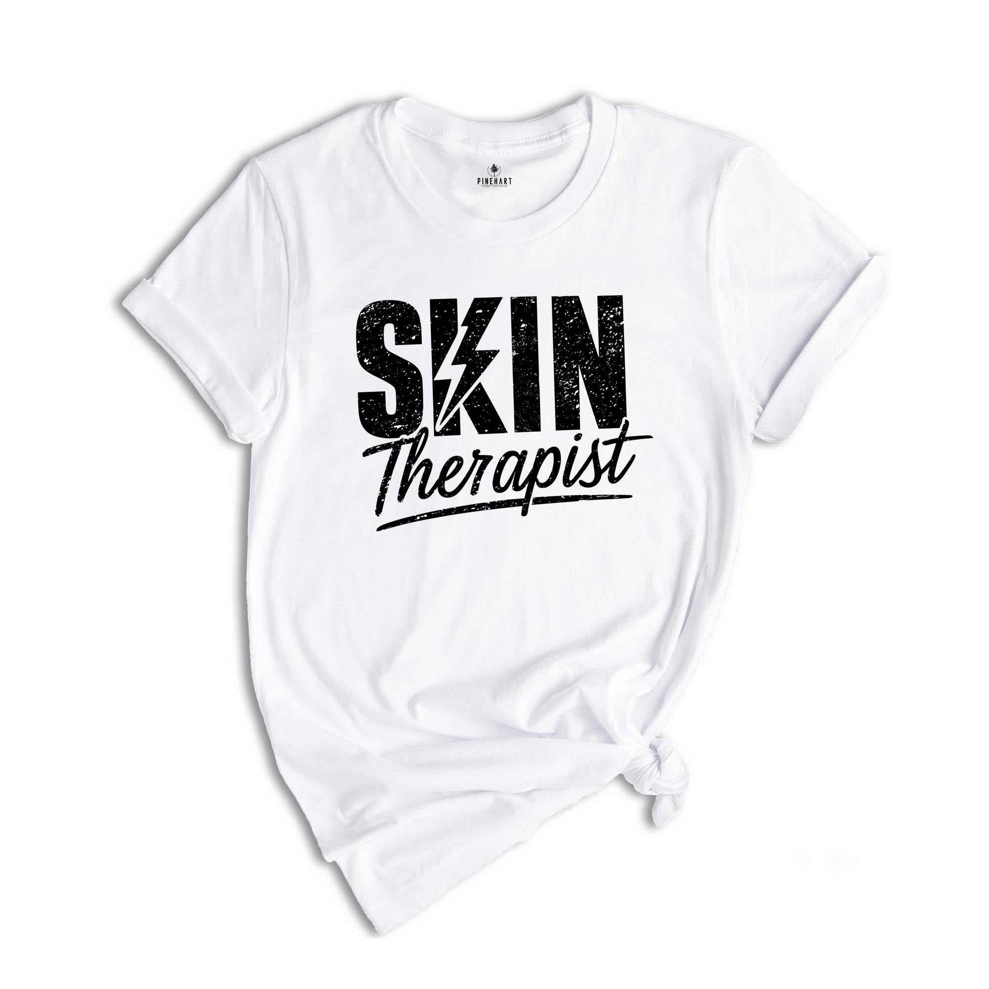 Retro Esthetician Shirt, Skin Therapist Tshirt, Aesthetician Gifts, Esthetician Graduation Gift, Skin Babe Tee, Checker Beautician Tee