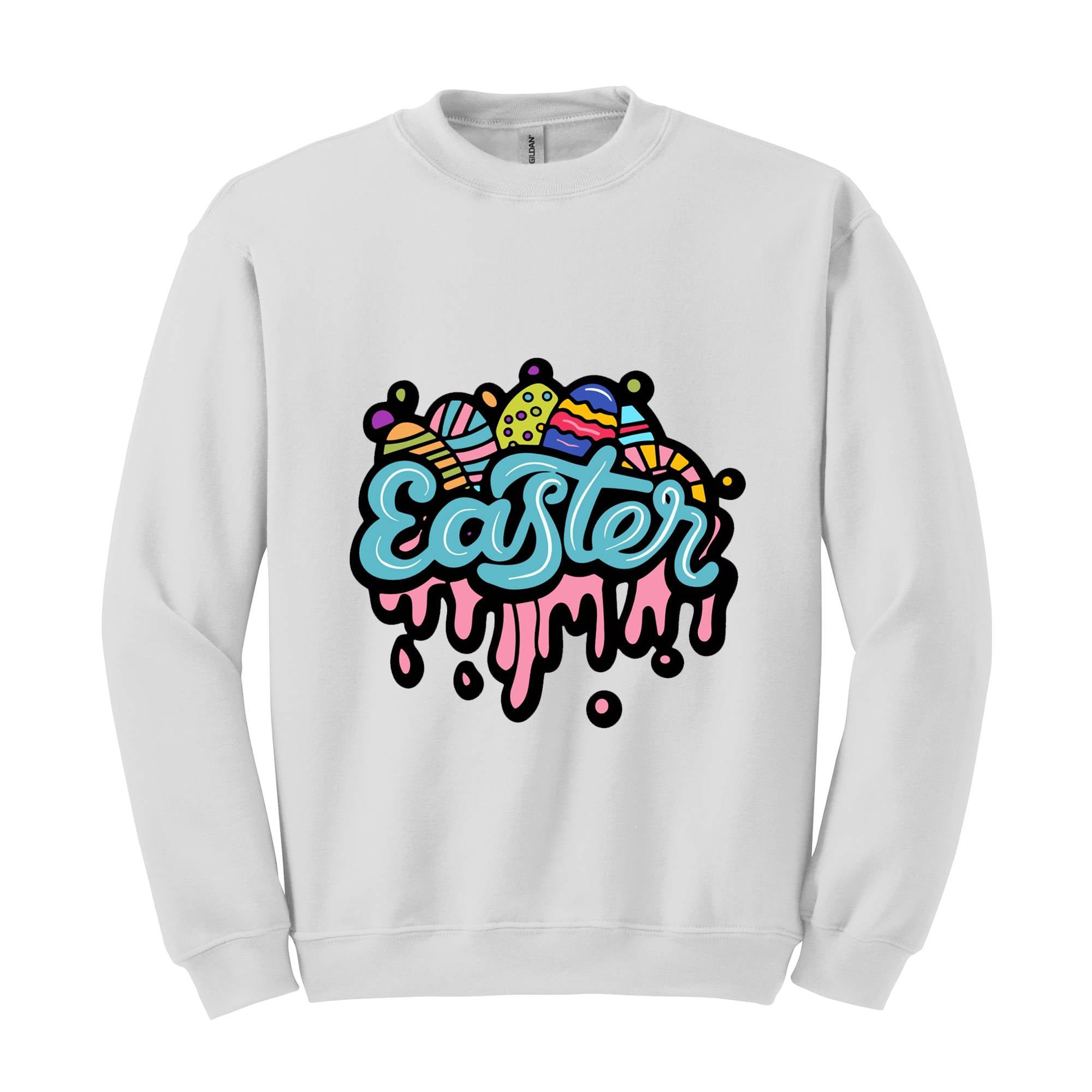 Easter Sweatshirt, Happy Easter Sweatshirt, Easter Lover Gift, Cute Easter Sweatshirt, Easter Bunny Hoodie