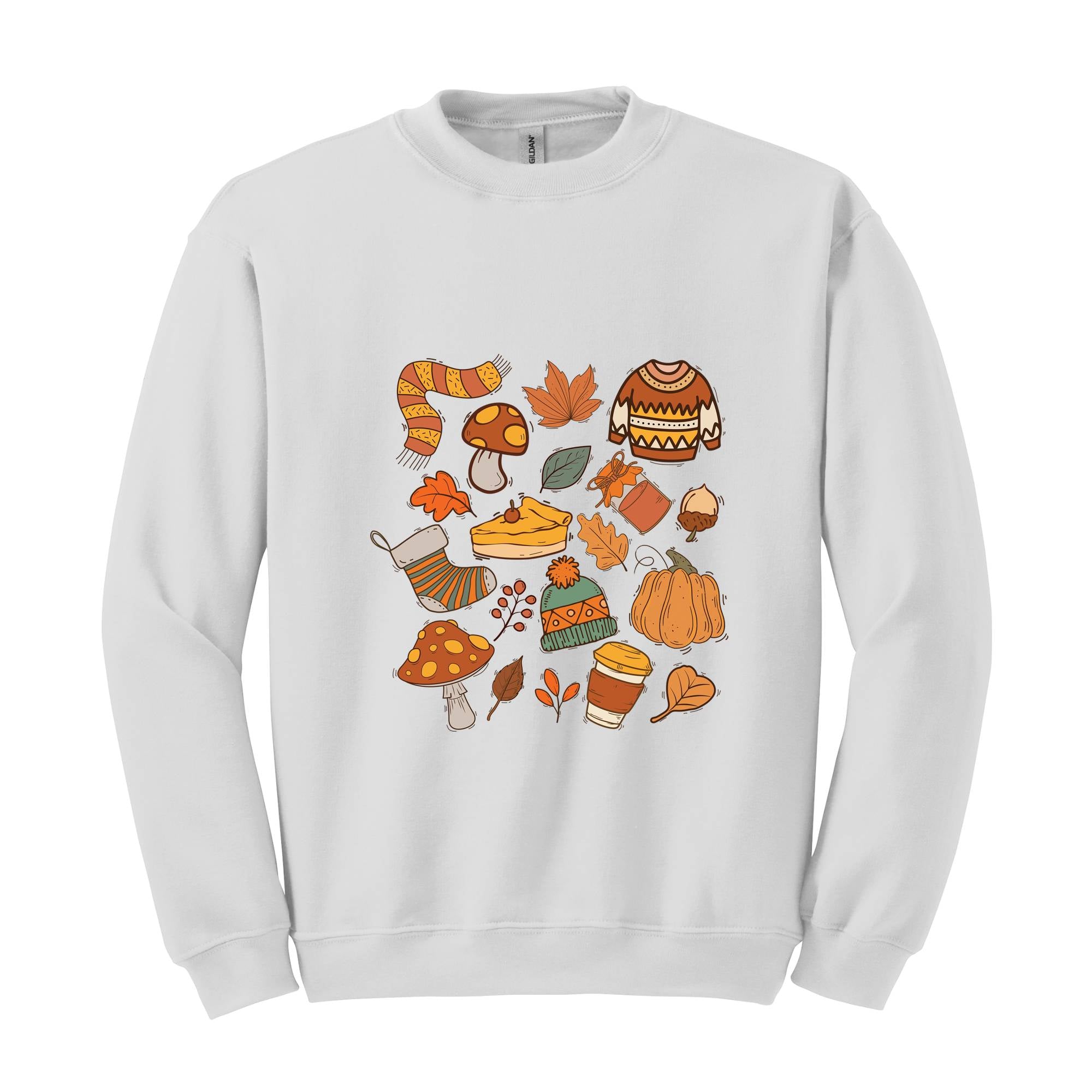 Fall Sweatshirt, Retro Pumpkin Sweatshirt, Autumn Sweatshirt, Pumpkin Lover Sweatshirt, Fall Season Sweatshirt, Fall Gifts