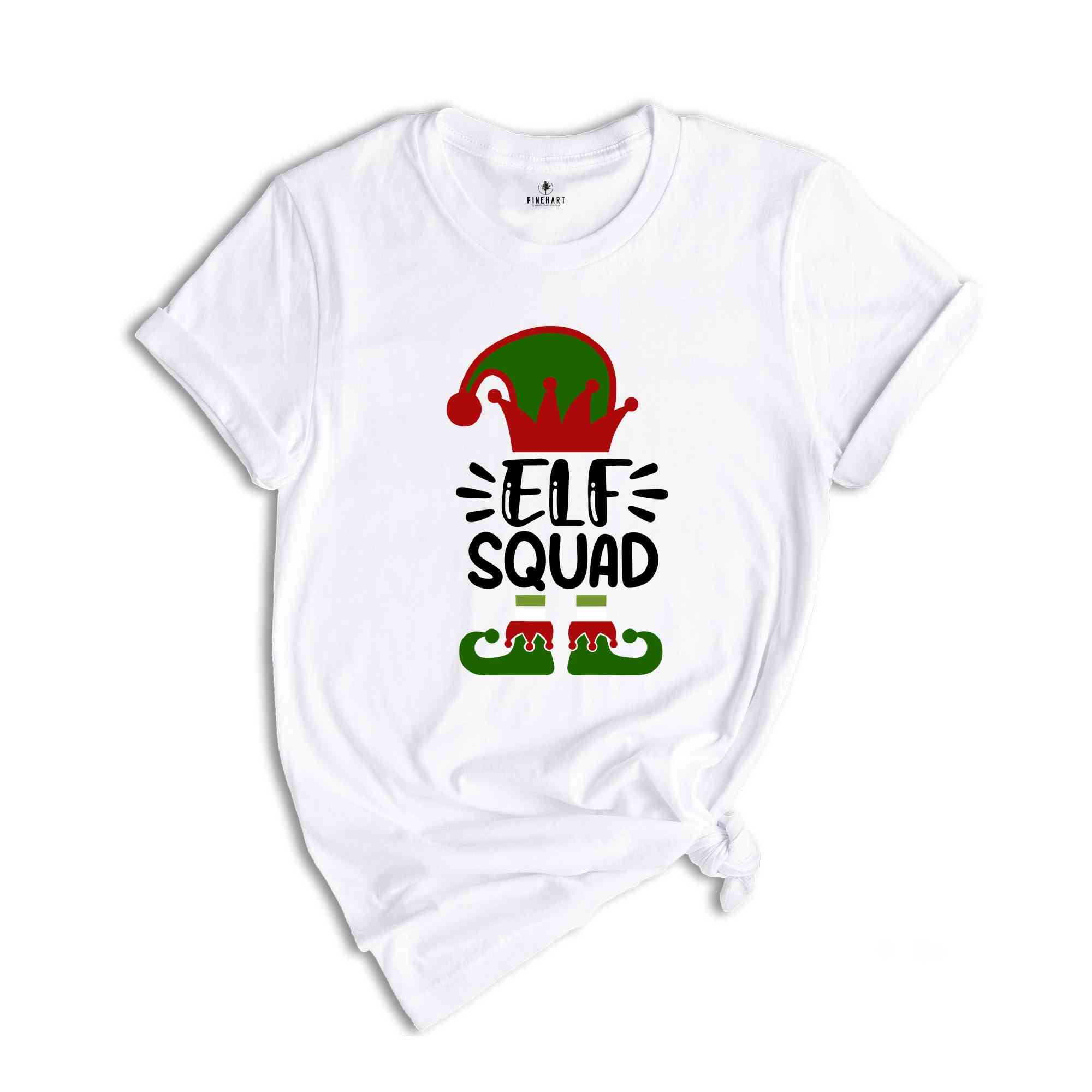 Elf Squad, Christmas Elf Shirt, Christmas Elf, Funny Christmas T-Shirt, Christmas Elf Squad Shirt