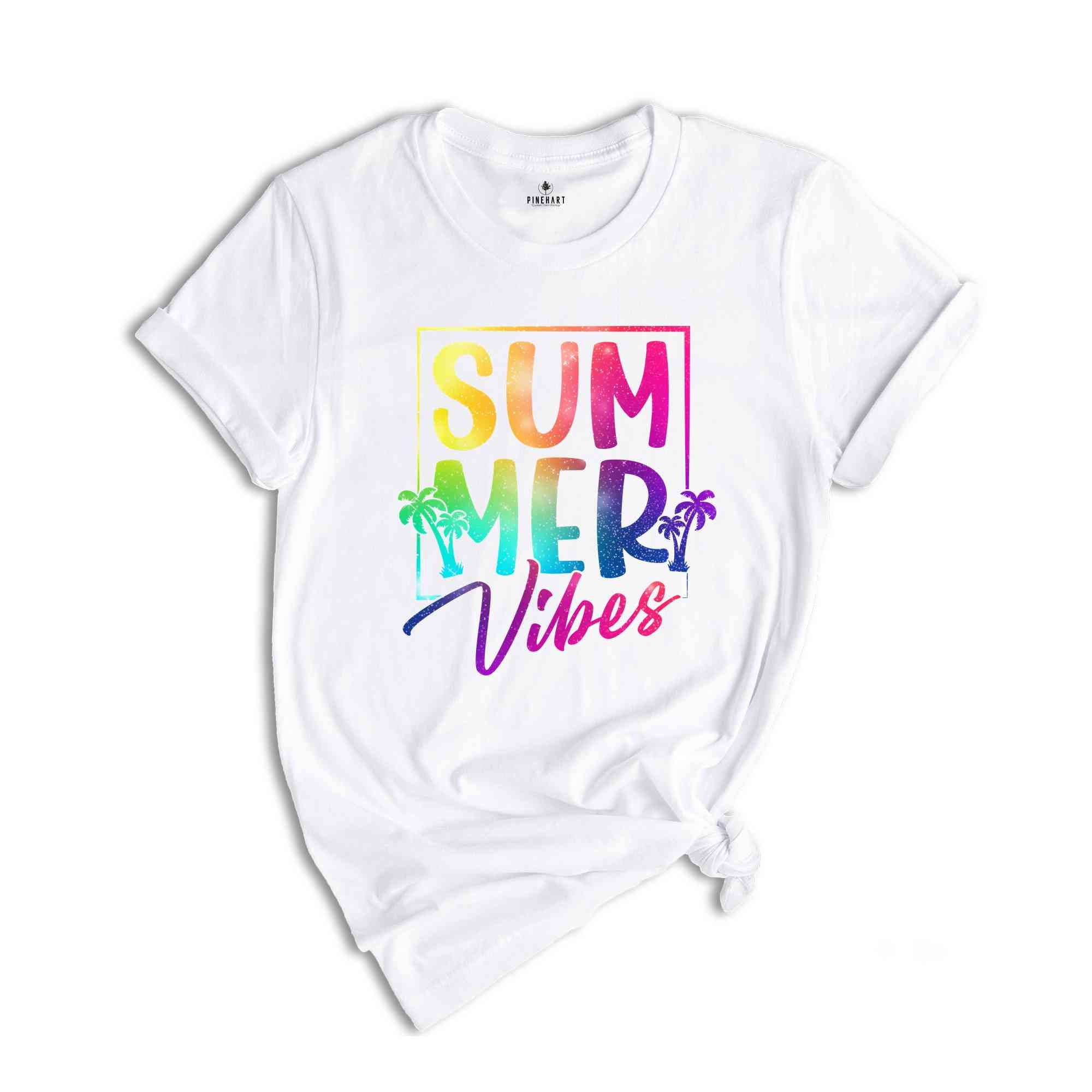 Summer Vibes Shirt, Retro Summer Shirt, Beach summer Shirt, Beach vibes Shirt, Vacation T-Shirt, Holiday Vacation Shirt