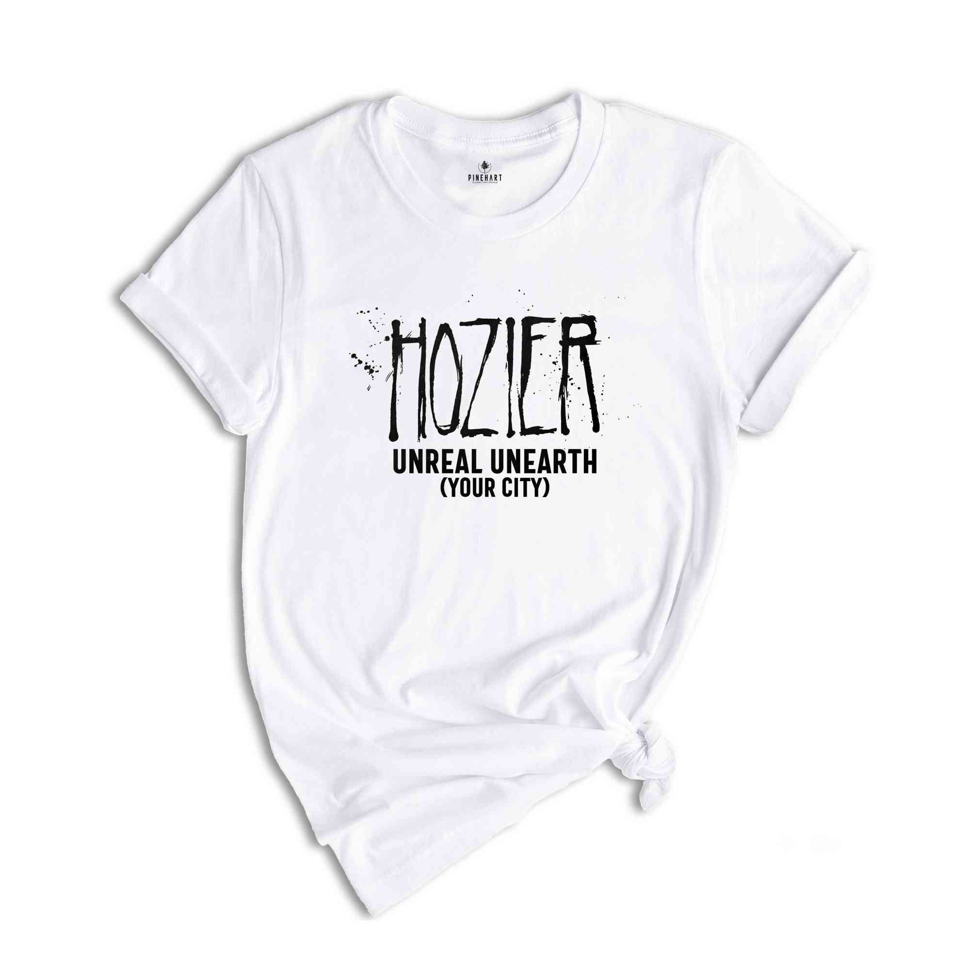 Hozier Unreal Unearth Tour Shirt, Custom Hozier Concert Shirt, No Grave Can Hold My Body Down Tee, Hozier 2025 Tour Merch Tee