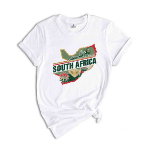 Retro South Africa Shirt, South Africa Travel Shirt, Country Travel Shirt, Shirt For Traveler, Travel Lover Gift, Travel Tee, Trip Shirt