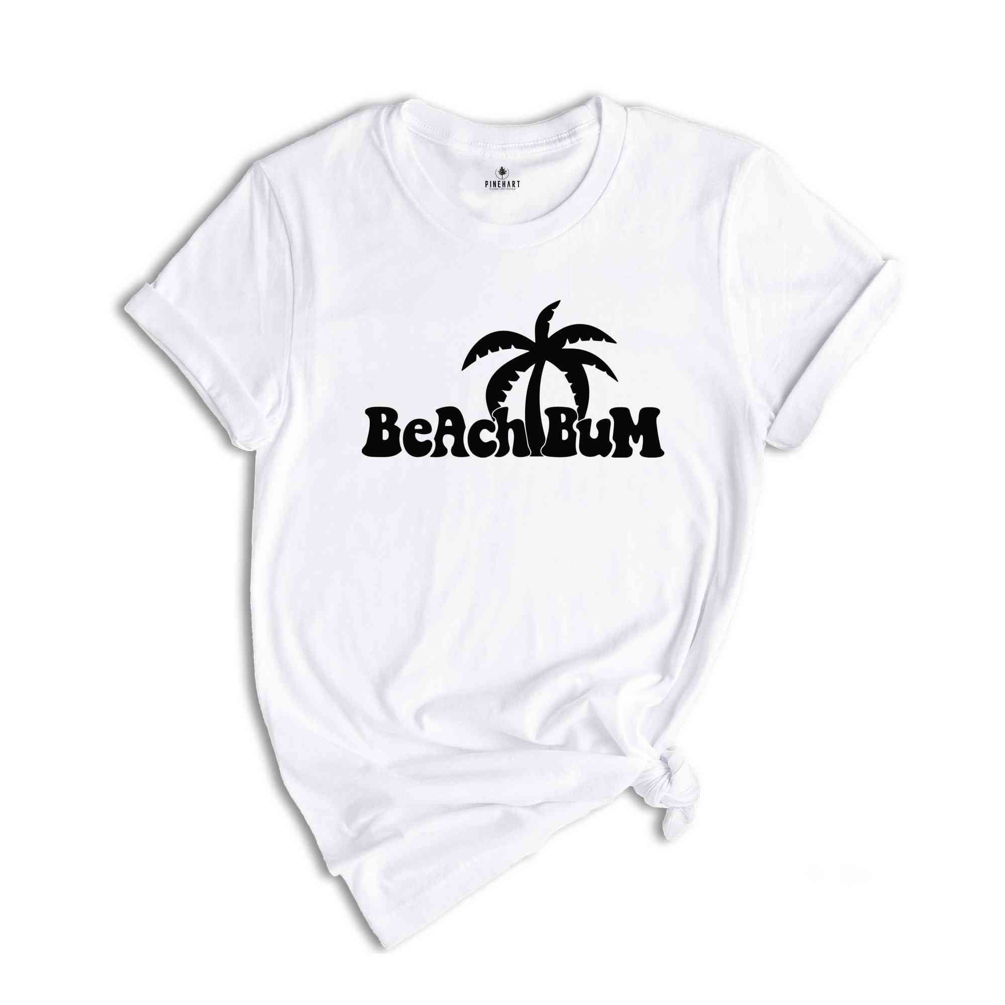 Beach Bum Shirt, Retro Beach Summer T-Shirt, Vacay Beach Shirts for Women, Summer Vacation Shirts, Summer Gift