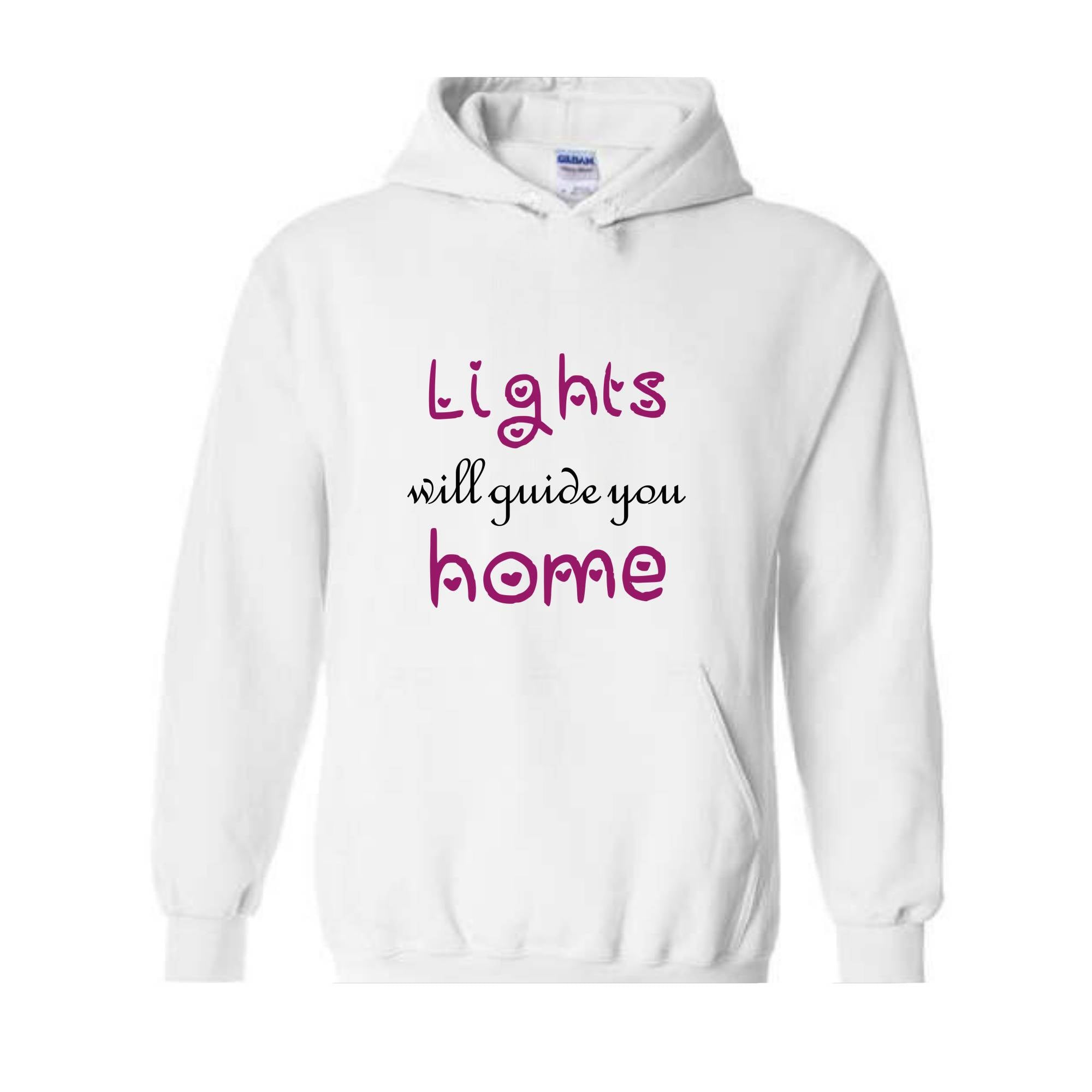 Lights Will Guide You Home Sweatshirt, Cute Sweatshirt, Motivational Sweatshirt, Motivational Hoodie, Inspirational Hoodie, Positive Gift