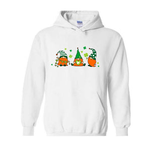 Shamrock St Patricks Day Sweatshirt, Lucky Clover Sweater, Irish Green Shirt, Festive Apparel, Lucky