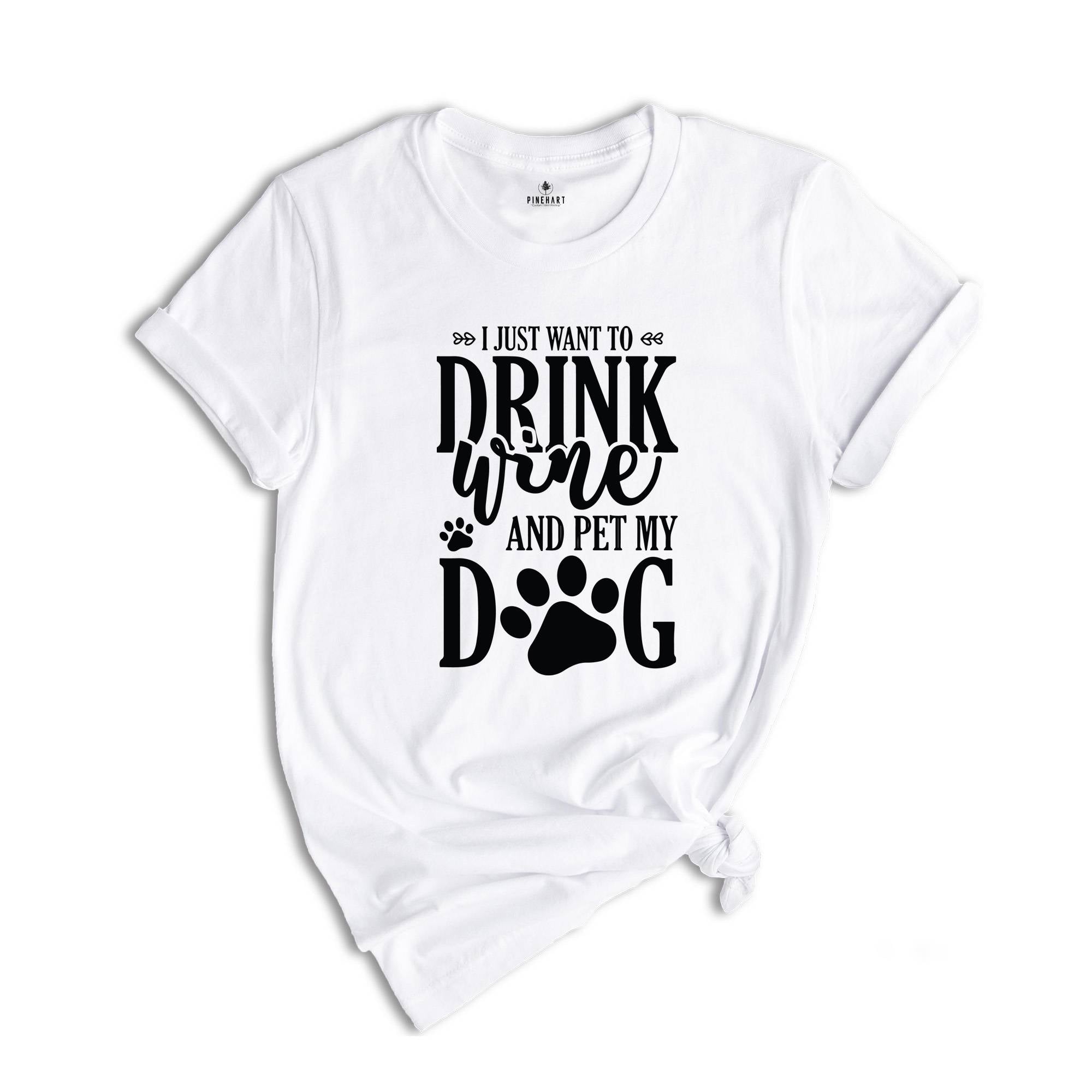 Dog Mom Shirt, Wine Lover TShirt, Dogs And Wine Shirt, Gift For Dog Mom, Dog Mama T Shirt, Fur Mama Shirt, Wine Lover Gift, Fur Parent Shirt