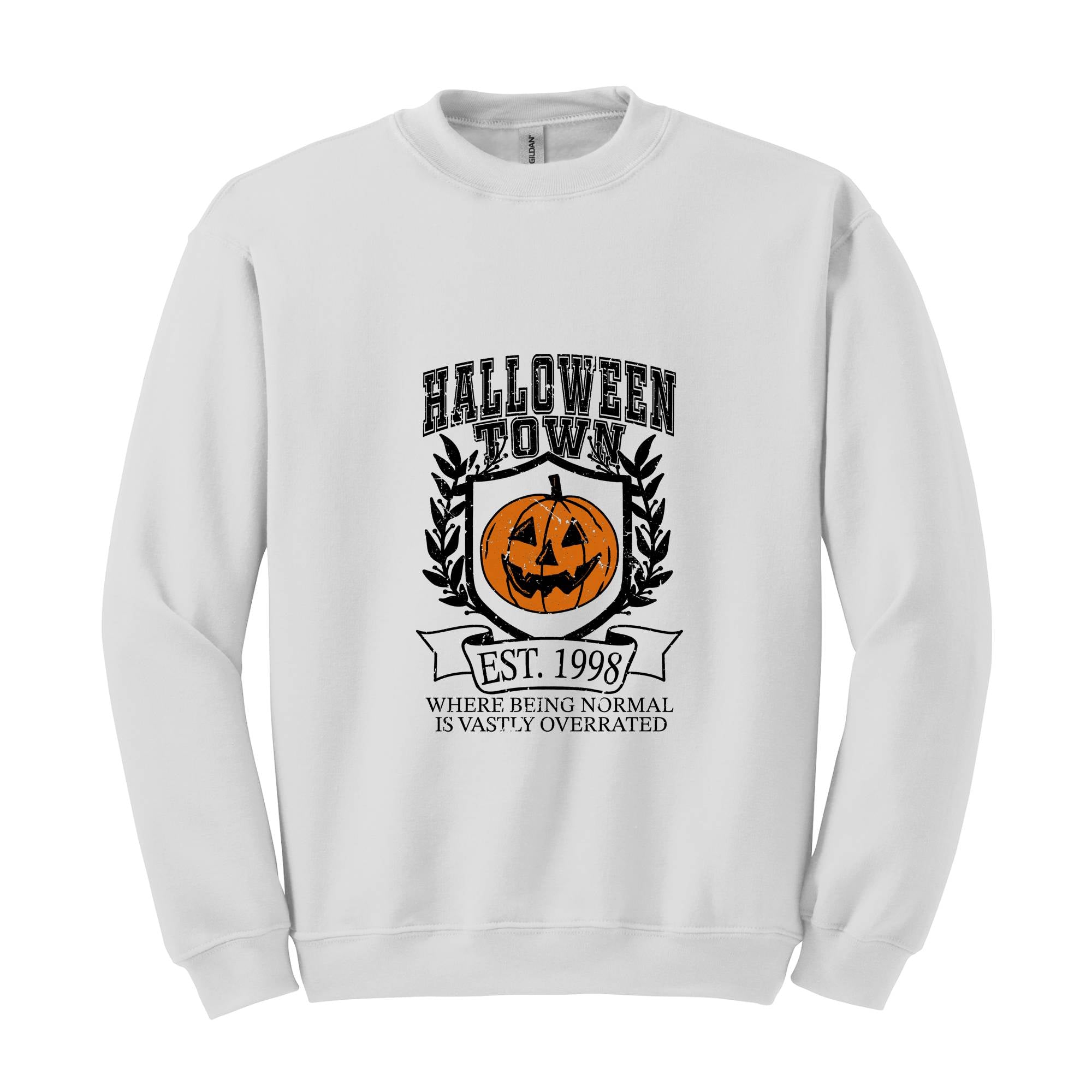 Halloween Town University Sweatshirt, Halloween Town EST 1998 Sweatshirt, Halloween Sweatshirt, Fall Sweatshirt