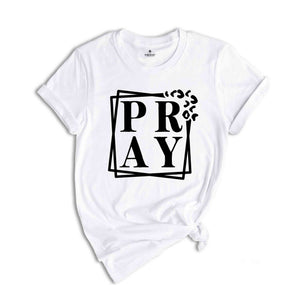 Pray Shirt, Catholic Shirt, Christian Shirt, Faith Clothing, Christian Crewneck, Jesus Shirt, Church Shirt, Faith Hope Love