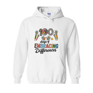 100 Days of School Sweatshirt, 100 Days of School Hoodie, New Teacher Hoodie, School Hoodie, Back To School Gift, Teacher Gift