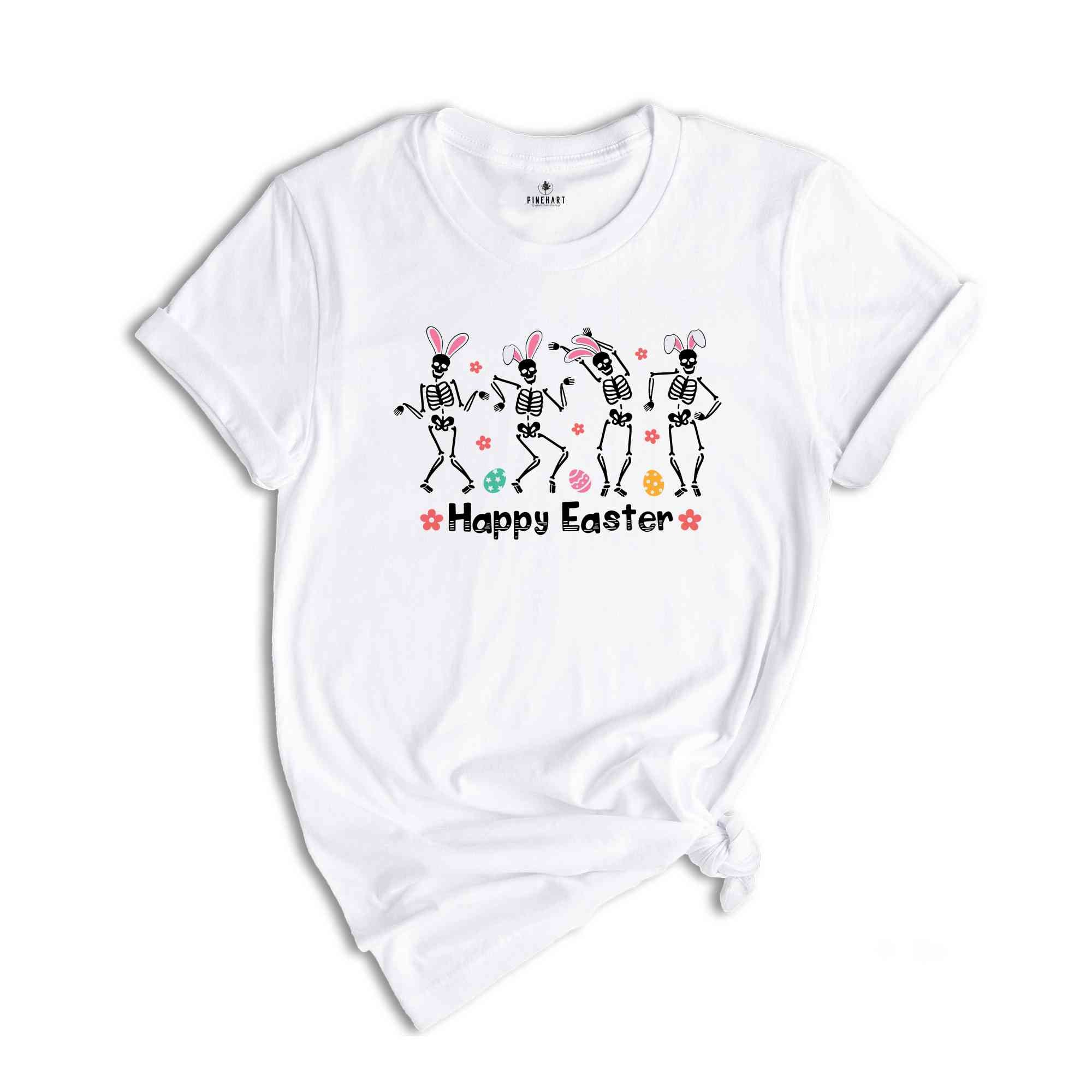 Dancing Skeleton Easter Shirt, Funny Easter Shirt, Easter Bunny Shirt, Skeleton Easter Shirt, Easter Eggs Shirt