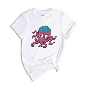 octopus shirt, Sea Creature T-shirt, Ocean Lover Shirt, Sea Animal Lover Shirt Gift, Marine Life shirt