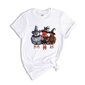 Halloween Chickens Shirt, Spooky Chicken Halloween Gifts, Western Halloween Shirt, Chicken Lover Gift, Chicken Lover Shirt