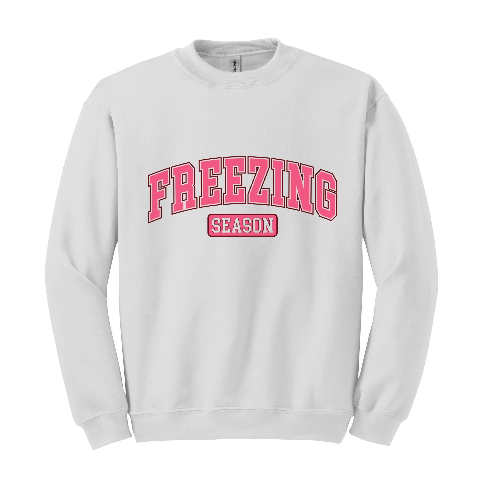 Freezing Season Sweatshirt, Winter Sweatshirt, Cold Sweatshirt, Cold Season Sweatshirt, Freezing Season Hoodie, Winter Season Sweater