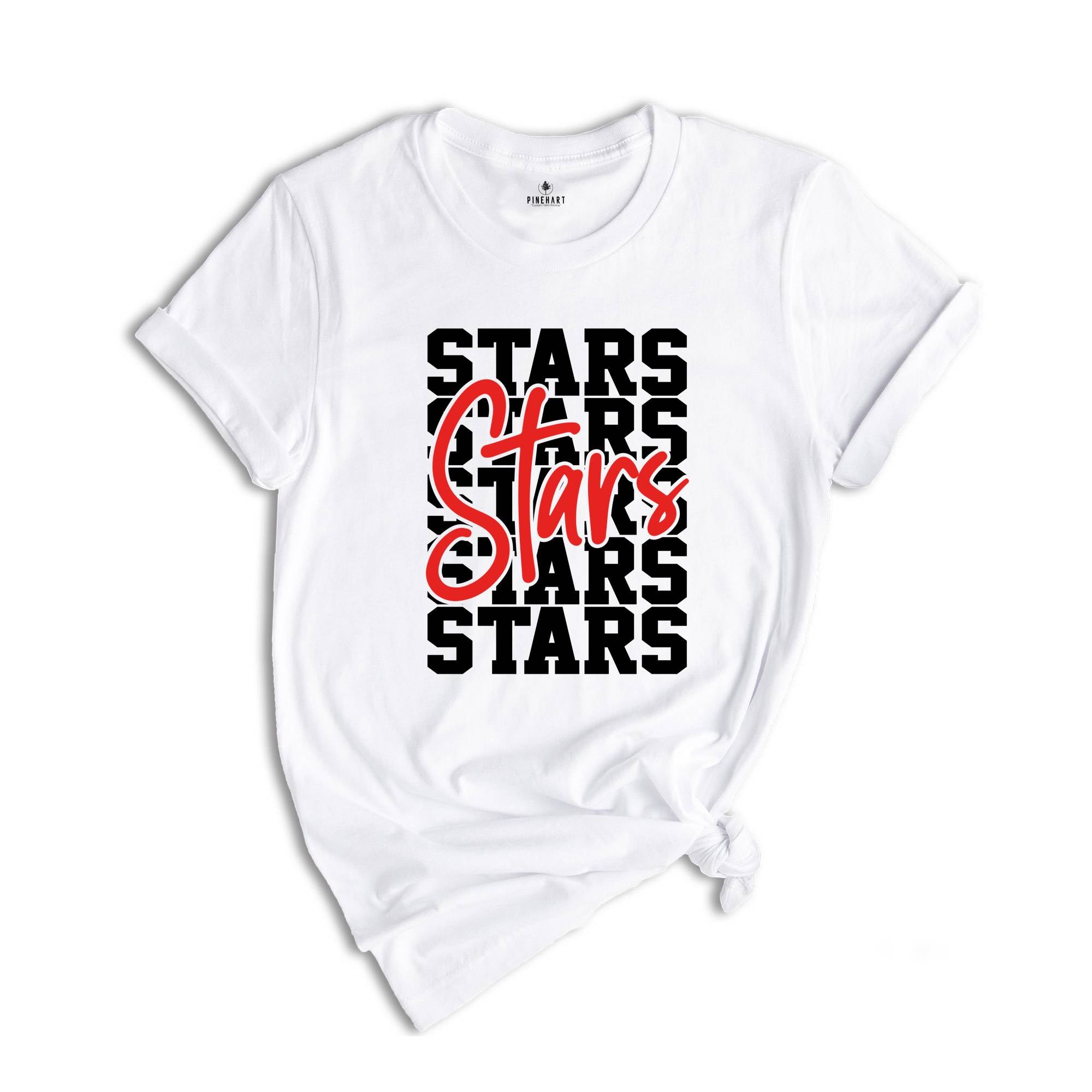 Team Mascot Back to School Shirt, Stars Team Mascot Shirt, Stars Team Spirit Shirt, Stars Fan Shirt, Stars School Shirt