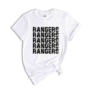 Team Mascot Shirt, Rangers Mascot Shirt, Rangers Fan Shirt, Rangers School Shirt, School Spirit Shirt, Rangers Team Shirt, Football Tee