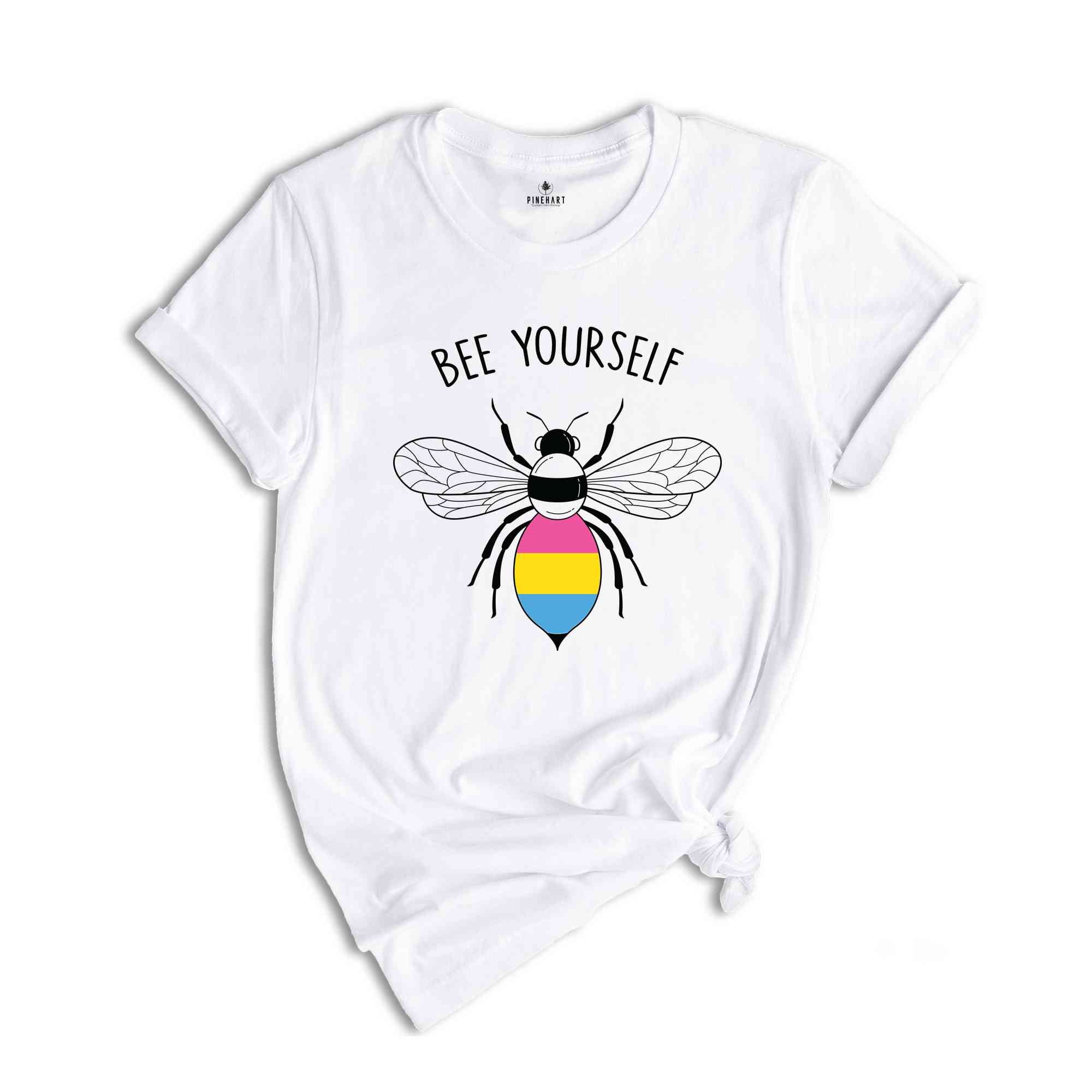 Bee Yourself Shirt, Cute LGBT Shirt, LGBT Support Shirt, LGBTQ Pride Shirt, Animal Lover Shirt, Pride Rainbow Shirt, Love Is Love